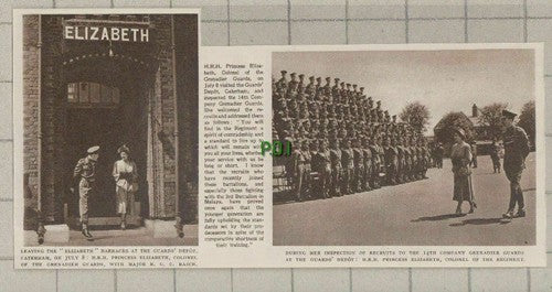 (C587) Guards Depot Caterham 14th Co Grenadier Guards Maj RGC Rasch - 1949
