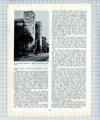 (6182) Grantham Lincolnshire George Hotel - 1968 Article