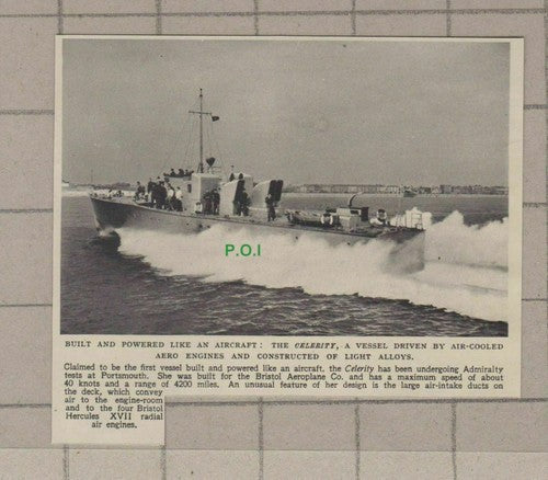 C1867) The CELERITY Bristol Aeroplane Co Tests At Portsmouth - 1948 Clip