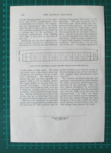 (6244) Sleeping Saloon Wolverhampton Works London & North Western Railway 1904