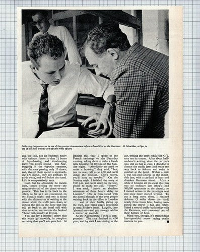(5838) The VW Super Beetle M Schwilden Press Officer Wolfsburg - 1966 Article