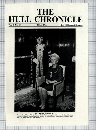Lord Mayor Of Hull Alderman R W Buckle - 1966 Clipping/ Print