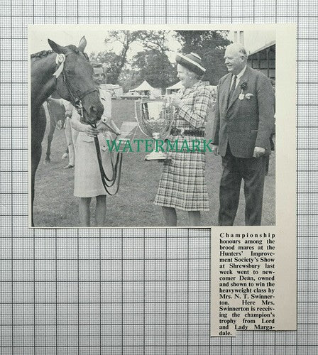 (C345) Hunters Improvement Shrewsbury Swinnerton Dean Margadale - 1971