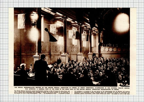 British Medical Association Headquarters London - 1948 Clipping/ Print