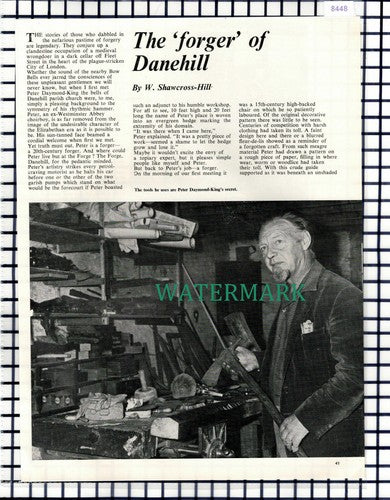 (8448) Peter Daymond-King Danehill Forge - 1966 Article