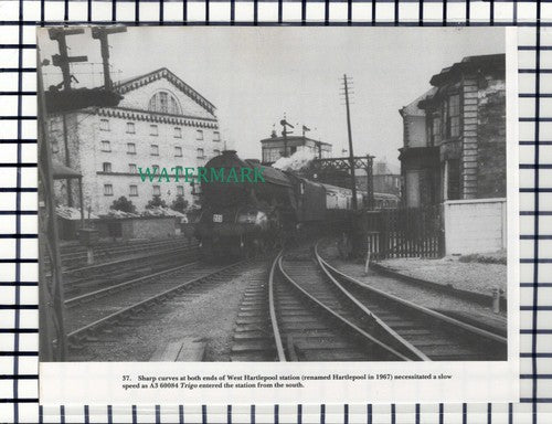 C7342) West Hartlepool Railway Station Trigo - Cutting