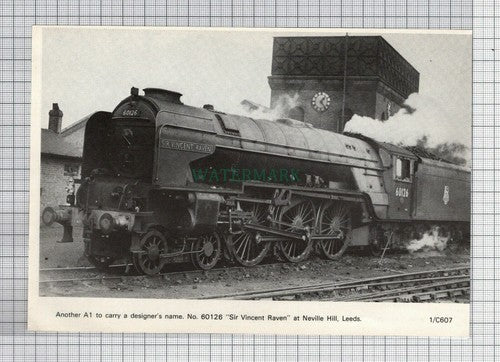 C7639) H A Ivatt Locomotive Leeds Central Neville Hill Sir Vincent Raven Cutting