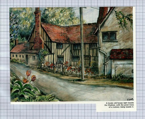 (5193) Old House By The River Chelmer Essex - 1970 Clip