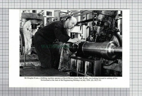 C7519) HUDDERSFIELD John Shaw Honley Kippax / David Brown Gears Park - Cutting