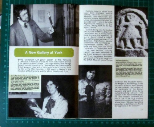 (6103) The Yorkshire Museum York Terry Suthers Elizabeth Hartley - 1984 Cutting