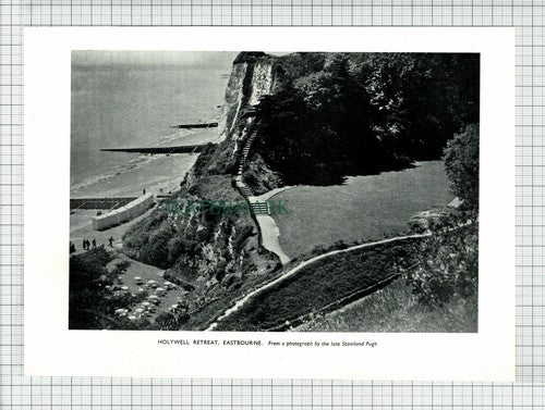 (6891) Holywell Retreat Eastbourne Sussex ~ 1955 Cutting