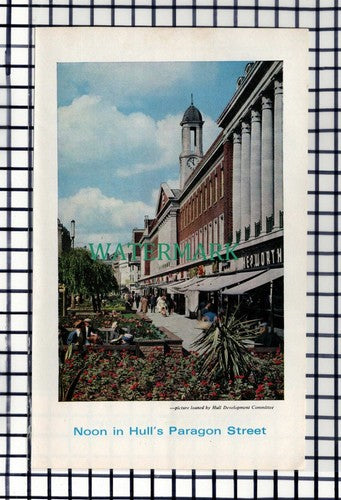 C6899) Paragon Street Hull - 1969 Cutting