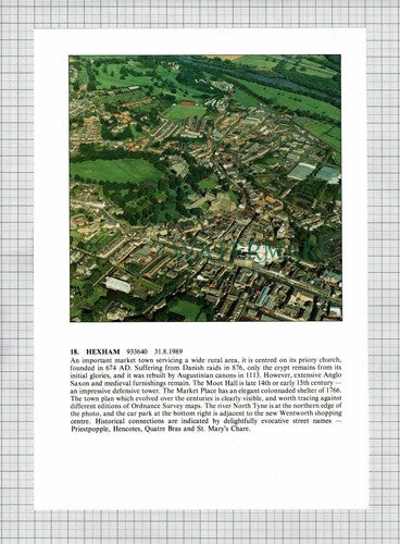 (8521) Team Valley Estate Tyneside / Hexham - c.1980s Print / Cutting