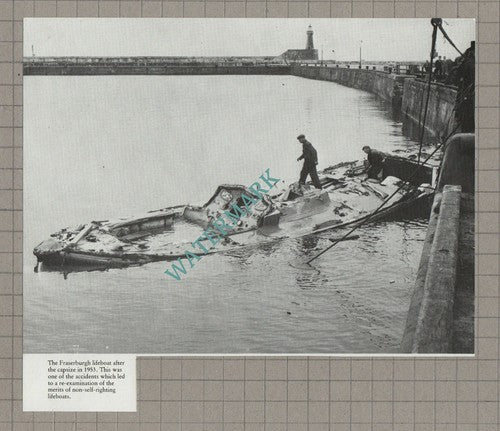 Fraserburgh Lifeboat Capsize - Cutting / Print