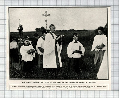 Binstead Hampshire - 1919 News Clipping