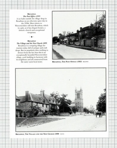 Broadway Worcestershire China Square - Book Print