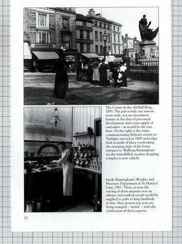 King's Arms Inn Birmingham / The Comet Old Bull Ring - Clipping / Print