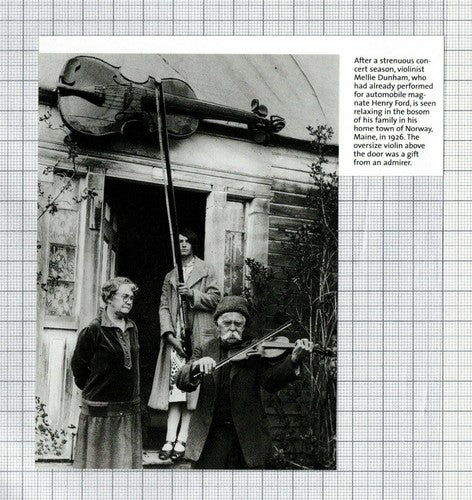 Mellie Dunham Violinist Home Maine Norway - Cutting / Print