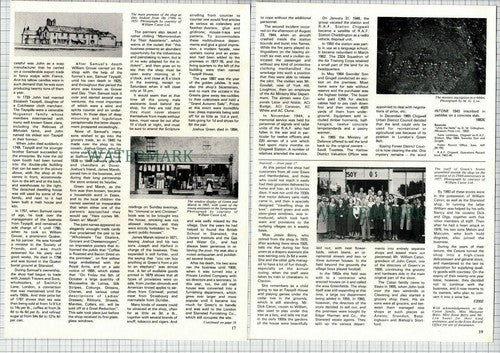 William Caton Ltd Stansted Essex Green & Marsh John Day - 1982 Article