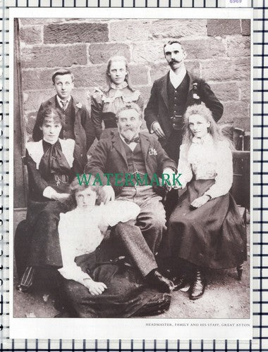 (6969) Great Ayton School Headmaster - Cutting