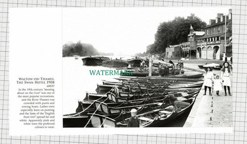 C2170) Swan Hotel Walton On Thames - Cutting