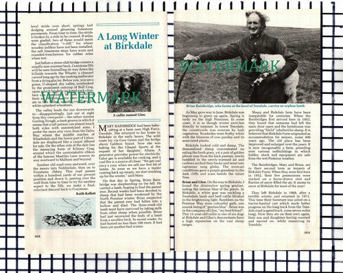 (8259) Mary & Brian Bainbridge Birkdale - 1980s Article