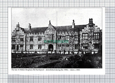 C5119) St Hilda's Hospital Hartlepool - CUTTING