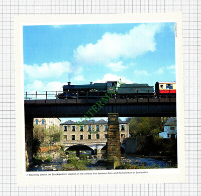 The Waterside Pub Brooksbottom Viaduct Lancashire - 2001 Cutting / Print