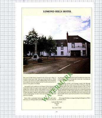 Murrayshall Hotel Scone Sangster Lomond Hills Hotel Freuchie Fife - 1992 Cutting