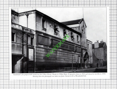 Villiers Electric Theatre Sunderland - Cutting