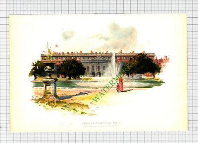 9824) Hampton Court - c.1900 Print