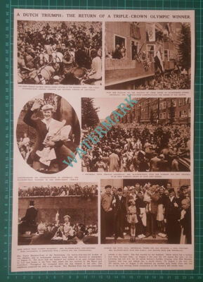 (X372) Mrs Fanny Blankers-Koen Netherlands Amsterdam Olympic Winner - 1948 Clip
