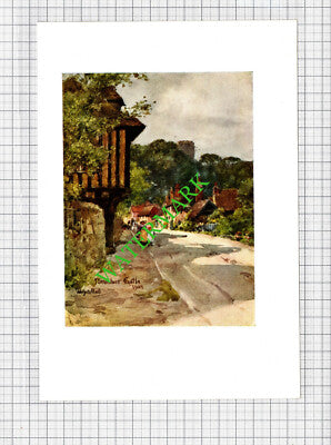Bramber Castle Sussex - c.1913 Small Print