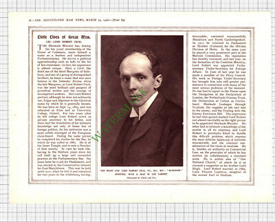 Lord Robert Cecil - 1916 Cutting