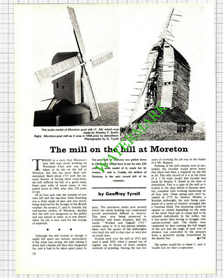 Moreton Post Mill Essex Stanley Smith - 1971 Article