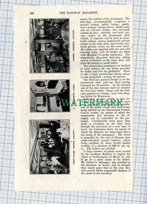C4617) Channel Island Steamers Southern Railway Isle Of Jersey Szlumper - 1930