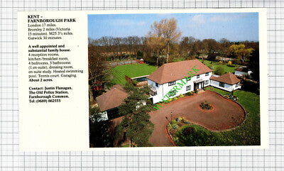 Farnborough Park Kent House Sale Advert - 1991 Cutting