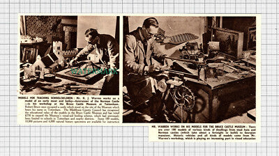 C2929) Mr HJ Warren Bruce Castle Museum Tottenham - 1951 Clip