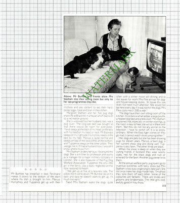 Mrs Margaret Statham Bracknell Berkshire - 1980s Cutting