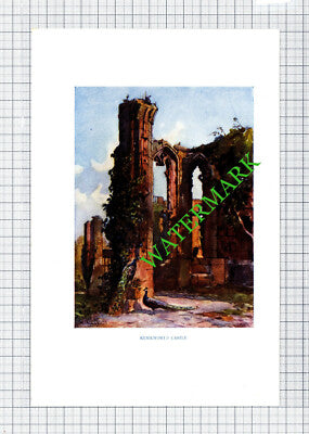 Kenilworth Castle - c.1920s Small Book Print
