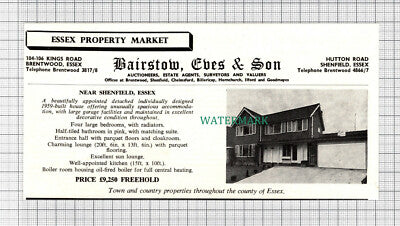 C2768) Near Shenfield Essex House Sale Advert - 1964 Clip