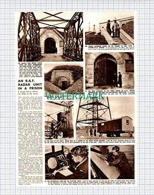 (X550) The Verne Prison Portland RAF Radar Unit - 1950 Clip