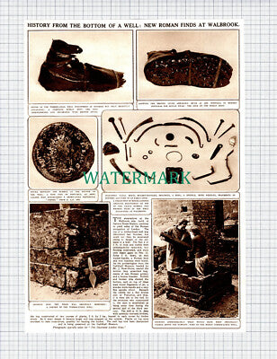 X783) Walbrook Site Excavations Cannon Street Station Noel Hume - 1950 Clip