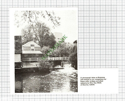 Braintree Essex - 1972 Cutting