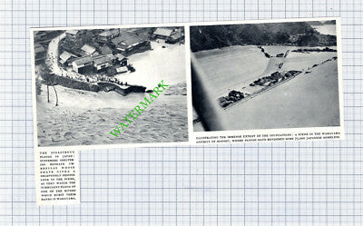 Japan Floods Wakayama Honshu - 1953 Cutting