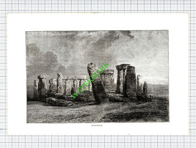 Stonehenge - c.1895 Print