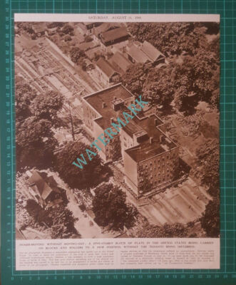(X377) Five Storey Block of Flats Moved For Idlewild Airport America - 1948