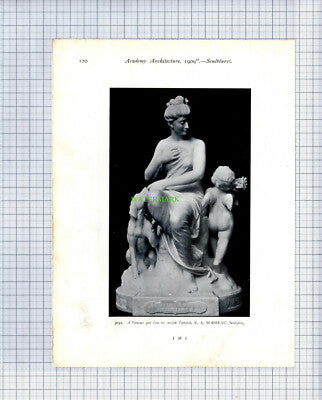8819) E A Boisseau Sculptor - 1909 Book Print