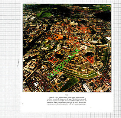 York Yorkshire - 1980s Cutting / Print