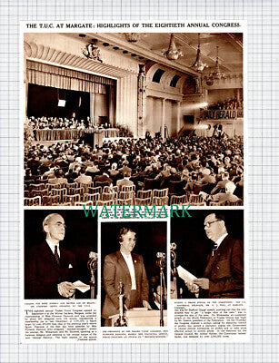 (X113) Trades Union Congress TUC Margate Winter Gardens Florence Hancock - 1948